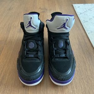 RARE Jordan Son of Mars Low Black Grape
